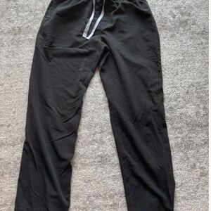 Men’s Figs Scrubs Set (top and bottom), black, size extra large